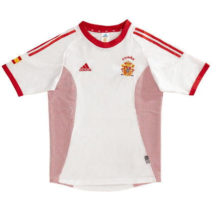 Retro Soccer Jersey Spain Away World Cup 2002