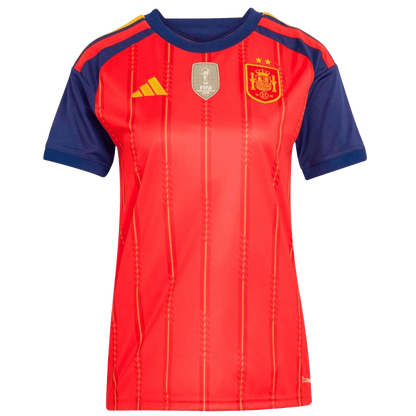 Women's Champion Spain Home Jersey World Cup 2026
