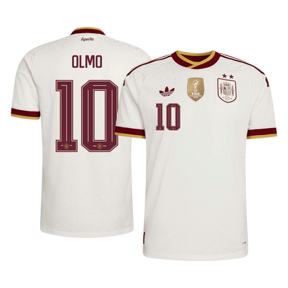 Spain OLMO 10 Away Authentic Player Jersey World Cup 2026 - Champion