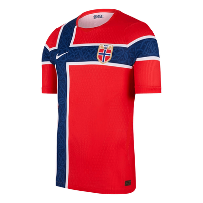 Norway Home Authentic Player Jersey World Cup 2026