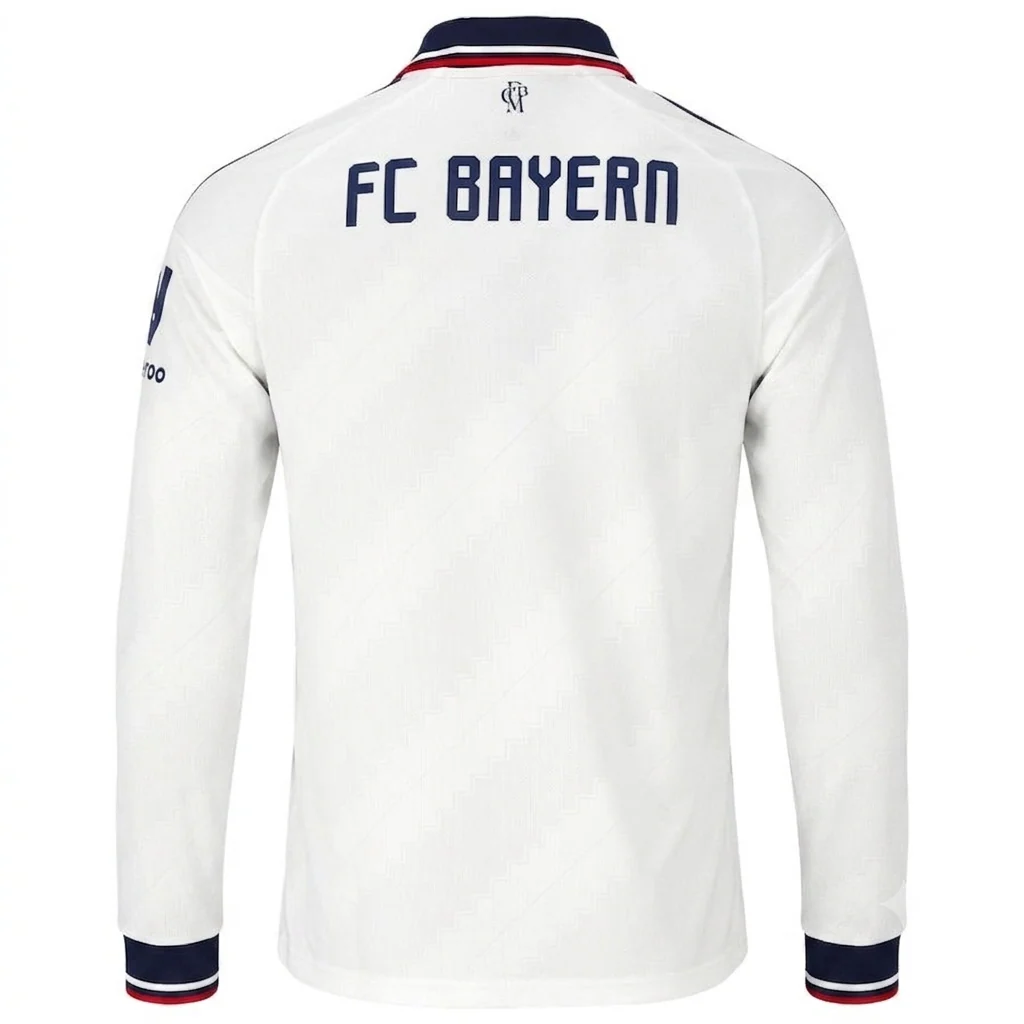 Bayern Munich Away Long Sleeve Fan Jersey Shirt 2026/27