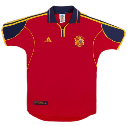 Spain Home Retro Jersey Euro Cup 2000