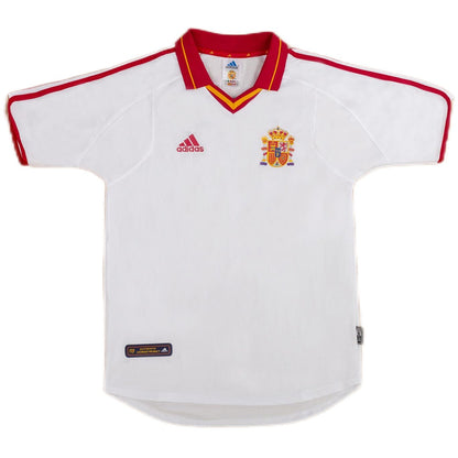 Spain Away Retro Jersey Euro Cup 2000