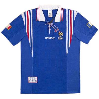 Retro Soccer Jersey France Home Euro Cup 1996