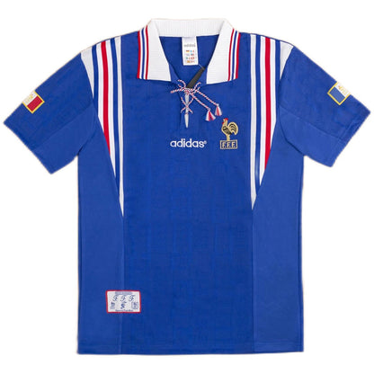 Retro Soccer Jersey France Home Euro Cup 1996