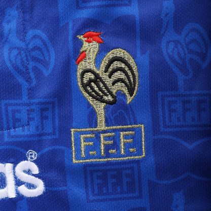 Retro Soccer Jersey France Home Euro Cup 1996