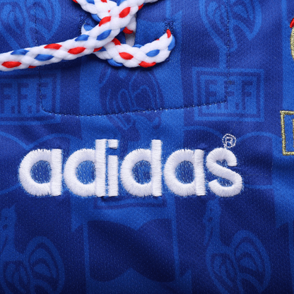 Retro Soccer Jersey France Home Euro Cup 1996