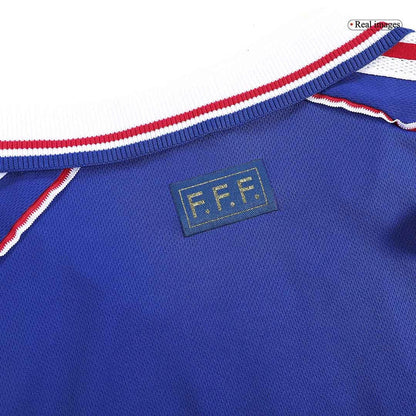 Retro Soccer Jersey France Home World Cup 1998