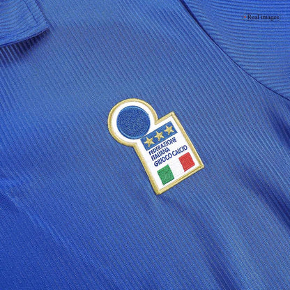 Retro Soccer Jersey Italy Home World Cup 1998