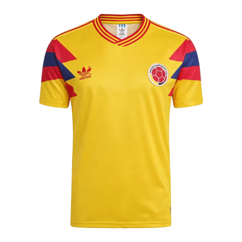 Retro Soccer Jersey Colombia Home 1990