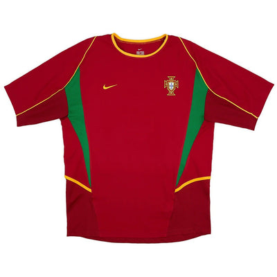 Retro Soccer Jersey Portugal Home World Cup 2002