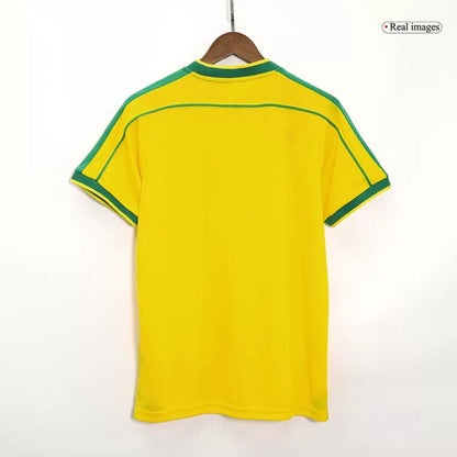 Retro Soccer Jersey Brazil Home 1998