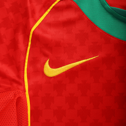 Retro Soccer Jersey Portugal Home Euro Cup 2004