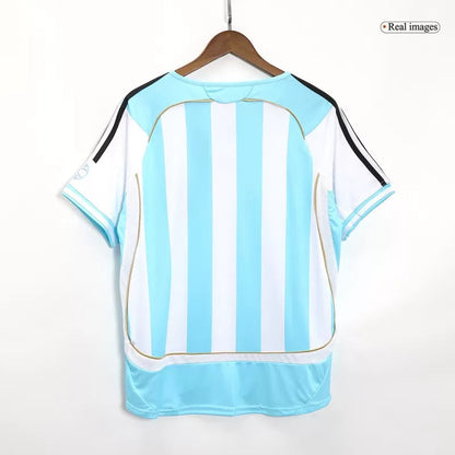 Retro Jersey Argentina Home World Cup 2006