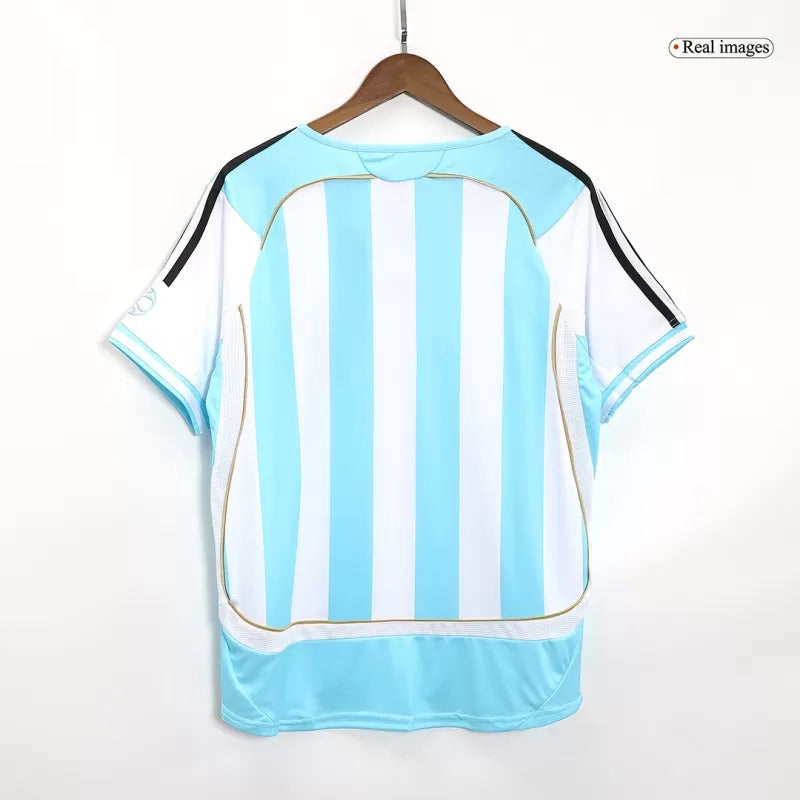 Retro Jersey Argentina Home World Cup 2006