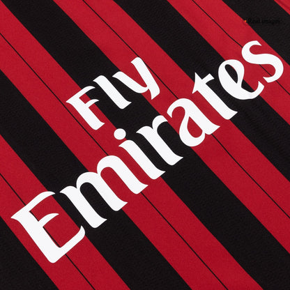 AC Milan Home Retro Soccer Jersey Long Sleeve 2013/14