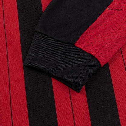 AC Milan Home Retro Soccer Jersey Long Sleeve 2013/14
